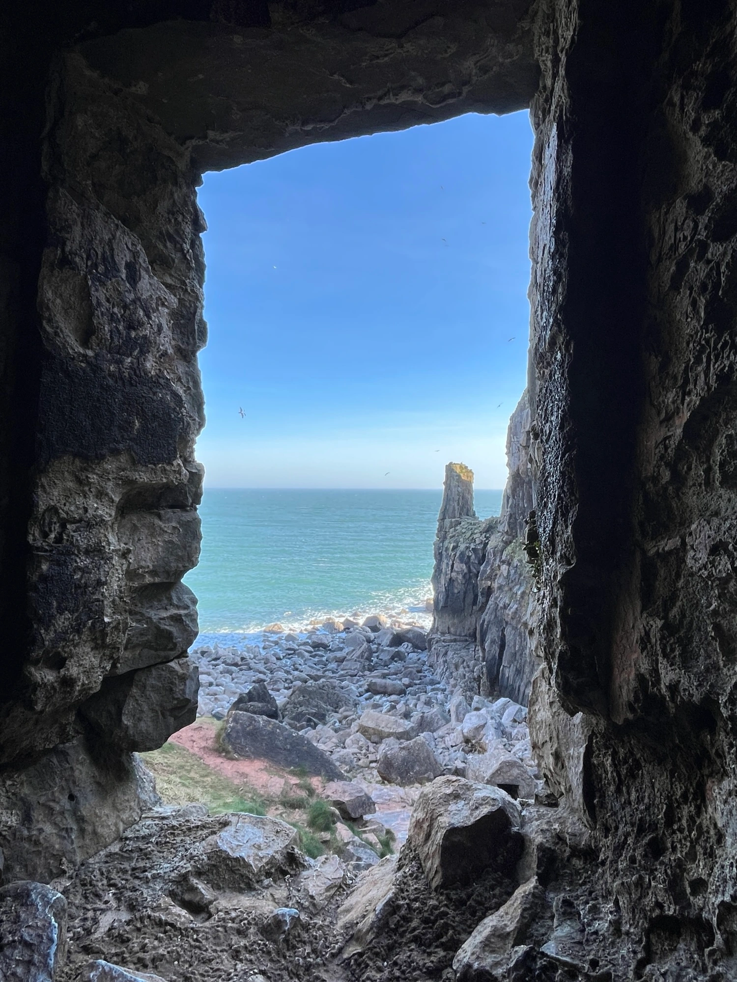 Gorgeous Views From St. Govan’s Chapel